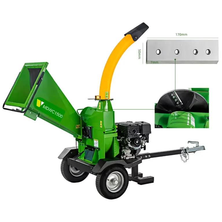 MDWC-1500 Motorized Wood Chipper-6 MDWC-1500 Motorized Wood Chipper-6