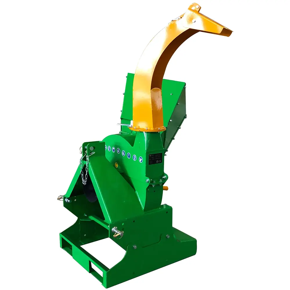 BX52 5 inch wood chipper with heavy duty rotor