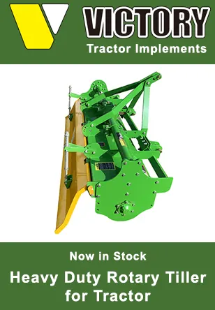 heavy duty rotary tiller for tractor