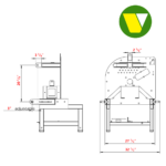 3 point hitch dimensions WC8H